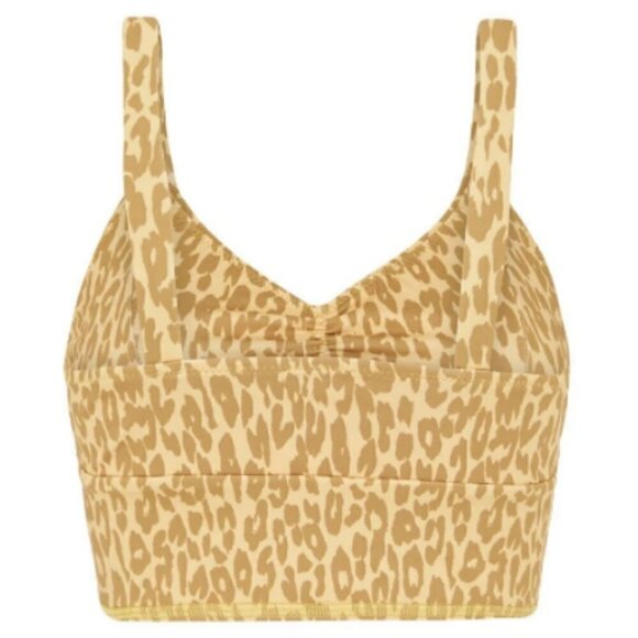 💕SPELL & THE GYPSY💕 Wild Thing Crop Top ~ Mustard Yellow Cheetah Small S NWT - Picture 12 of 16